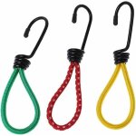 Aougo - 12pcs camping en plein air tente lastique crochet boucle corde sangles bundle fixe haut elasticit ...
