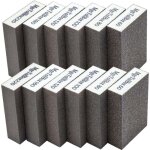 12pcs �ponge de pon�age, cales � poncer kit polissage grain 60 / 80 / 100 / 120 / 180 / 220 sp�cifications ...