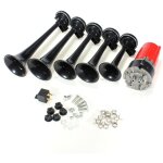 12v 120db klaxon air horn corne trompe avertisseur pneumatique compresseur auto