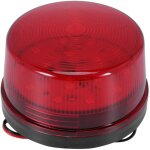 12v alarme led flashing strobe pour systeme de securite domestique rouge