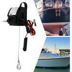 12v portable câblé télécommande treuil électrique 906kg electric winch 12v portable câblé télécommande treuil électrique 906kg electric winch