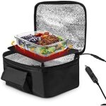 12v portable mini voiture micro - ondes four �lectrique chauffage rapide bo�te de pique - nique pour ...