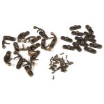 12x antique dcoratif bijoux cadeau vin bote en bois hasp loquet crochet avec vis