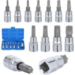 13 pi�ces douille male, t8 - t70 embout douille etoile 1 / 4  3 / 8  1 / 2 , coffret douille douille ...