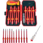 13 pi�ces set tournevis isol� vde, coffret tournevis aimant� electricien, jeu de tournevis torx interchangeabl ...