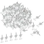 130 punaises transparentes pour tableaux li�ge �pingles cartes suspension photos projets artisanat