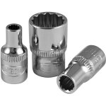Cl� � douille xzn 1 / 4' 12mm. chrome jbm 13604