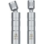 14 / 16mm clé à bougie, outil universel de retrait de douille de bougie d'allumage magnétique pour retirer ... 14 / 16mm clé à bougie, outil universel de retrait de douille de bougie d'allumage magnétique pour retirer ...