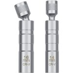 Aougo - 14 / 16mm cl  bougie, outil universel de retrait de douille de bougie d'allumage magntique ...