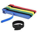 140 pcs couleur al�atoire sangle scratch, 12x150mm scratch cable velcro, attache cable de c�ble r�glables, ...