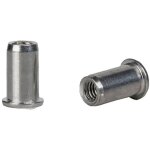 Gesipa - 1464840 ecrou � sertir en aveugle (� x l) 7 mm x 13. 5 mm m5 acier 50 pc(s)