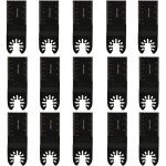15 pcs lame outil multifonction, 34mm lame scie oscillante, lame de scie oscillante multifonctions universelle ...