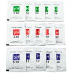 15 pcs ph test meter mesure lot solution tampon de mesure de la poudre tampon ph 4. 00 / 6. 86 / 9. 18 ...