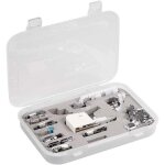 15 pi�ces machine � coudre pieds - de - biche ensemble kit de pied de marche pour fr�re chanteur machine ...