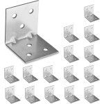 15 x equerre d'assemblage (40 x 40 x 40 x 1. 5) equerre de fixation angle droit support en forme de l, ...