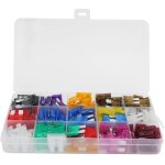 150 pi�ces ensemble de fusibles � lame pour voiture 2 a / 3 a / 5 a / 7, 5 a / 10 a / 15 a / 20 a / 25 ...
