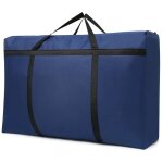 150l grands sacs de rangement pour couette � glissi�re, sac de rangement pliant pour v�tements avec poign�e ...