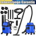 Dayplus - 15l 18000pa aspirateur eau et poussi�re cylindre sans sac nettoyage 3 en 1