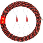 15m aiguille d'�lectricien electrique avec 2 resort de guidage passe spiral� flexible aiguille tire fil ...