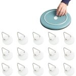 (15pcs) crochets adh�sifs invisibles, attache cadre adh�sif, 15pcs supports adh�sifs invisibles, accroches ...