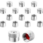 16 pcs bouchon valve pneu, capuchon pneu voiture bouchon de valve capuchon de valve auto bouchon de valve ...