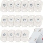 Lablanc - 16 pcs mini roulettes pivotantes auto - adhésives en plastique petite roulette con bille en ... Lablanc - 16 pcs mini roulettes pivotantes auto - adhésives en plastique petite roulette con bille en ...