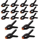 16 pinces à ressort en plastique, bricolage outillage serre - joints, pinces clips clamps de préhension ... 16 pinces à ressort en plastique, bricolage outillage serre - joints, pinces clips clamps de préhension ...