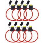 16pack porte fusibles 12v etanche 14awg 20amp auto voiture motor lame fusible(taille moyenne)