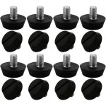 16pcs pieds de meubles r�glables nivellement patin base jambe pied de table chaise ajustables protection ...
