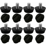 16pcs pieds de meubles r�glables nivellement patin base jambe pied de table chaise ajustables protection ...