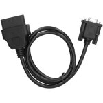 16pin obd2 � rs232 db9 connecteur de cble d'extension d'adaptateur d'interface de diagnostic de voiture ...