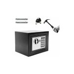 170�230�170mm coffre fort avec serrure �lectronique, 4, 6l petit coffre - fort pour bureau � domicile, ...