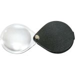 Eschenbach - 1740530 loupe pliante en cuir grossissement: 6 x lentille: (�) 30 mm noir