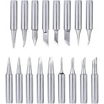 17pcs pointe de fer  souder remplacement panne fer a souder pour station de soudage 900m - t - b / sb ...