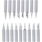 17pcs pointe de fer à souder remplacement panne fer a souder pour station de soudage 900m - t - b / sb ... 17pcs pointe de fer à souder remplacement panne fer a souder pour station de soudage 900m - t - b / sb ...