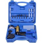 17pcs pompe  dpression purge purgeur liquide de frein testeur  vide professionnel 2 en 1 outil kit ...