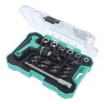 18 en 1t manche mini cliquet tournevis set manchon starter set, kit de tte de tournevis outil de rparation ...
