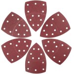 180 pi�ces papier abrasif pour ponceuse triangulaire 105 x 152 mm, 11 trous, feuilles de pon�age de grain ...