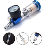 180psi 1 / 4 pistolet � peinture en a�rosol r�gulateur de pression d'air jauge compresseur a�rographe ...