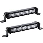 18cm 18w feux de recul led fin 12v, phare de travail led 12v, longue portee led projecteur led pour remorque, ...