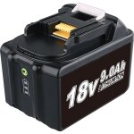 18v 9. 0ah remplacement pour makita batterie 18v bl1850b bl1850 bl1860b bl1860 bl1840 bl1845 bl1835 bl1830 ...