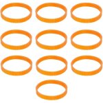 1900b lot de 10 courroies dentes de rechange pour rabot lectrique, 9, 6 mm de large, orange - sollbry ...