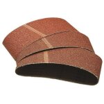 1912000 bandes abrasives grain 80 75 x 510 mm lot de 3 - wolfcraft