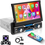 1g + 32g android autoradio 1 din avec navi gps wifi dab adaptateur 7 pouces automatique r�tractable tactile ...