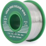1mm fil de soudure sans plomb, 50g fil tain soudure, mince  noyau de colophane, sn99% - ag0. 3% - cu0. ...