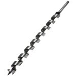 Jusch - 1pc 460mm hex shank point brad point foret tari�re foret spirale bois outil de forage - 16mm