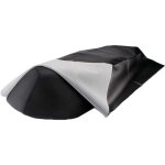 Ersandy - 1pcs housse de selle de moto housse sige selle moto en cuir noir protecteur de sige universel ...