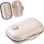 1pc pilulier semainier 7 jours, pilulier portable, pilulier voyage, convient aux personnes �g�es � la ...