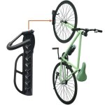 1pcs porte - v�lo pour garage, support mural pour v�lo, crochet vertical pour v�lo d'int�rieur, support ...