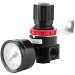 1pc r�gulateur de pression d'air ar2000 g1 / 4 compresseur � commande pneumatique avec manom�tre